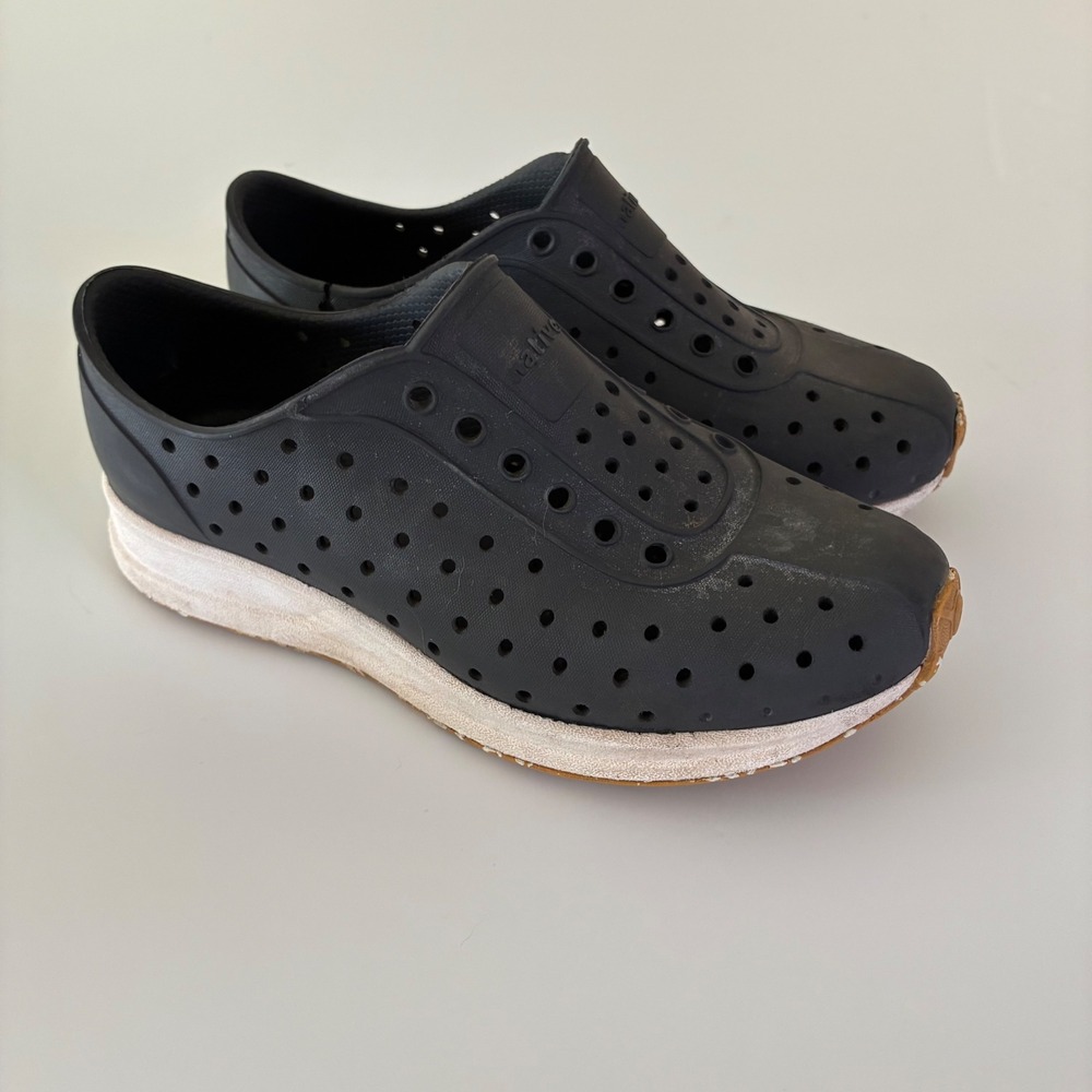 Native Size C13 Jefferson Sugarlite Kids Slip On Sneakers Blue Water Shoes